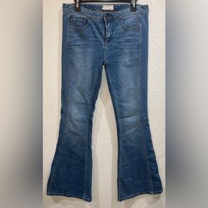 Free People Flare Denim Jeans Size 29